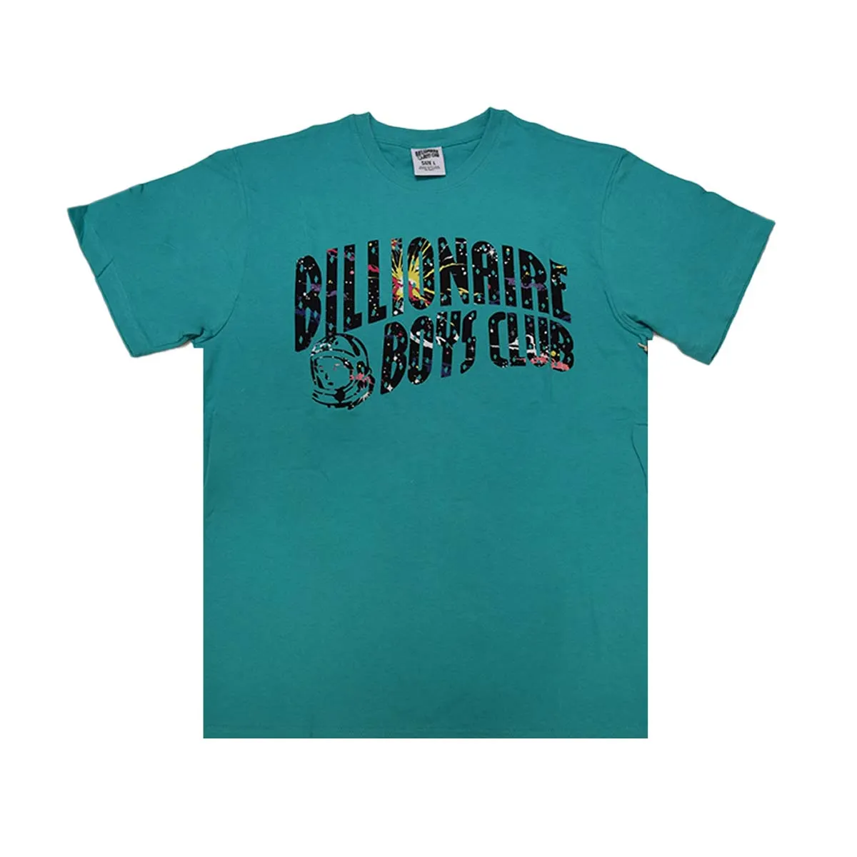 811-9200 BB COSMIC ARCH SS TEE BRIGHT AQUA