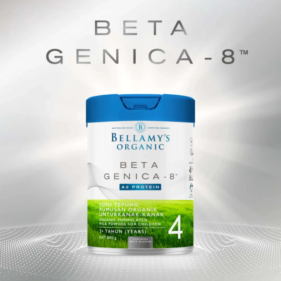 Bellamy's Organic Beta Genica-8 Step 4 Junior Milk Drink 800g (24 months )