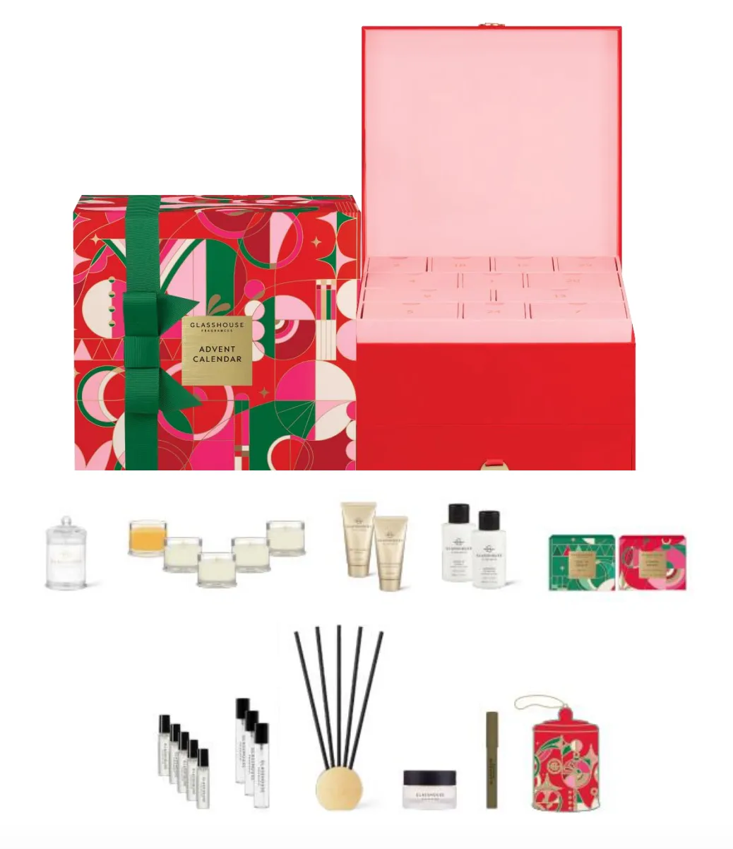Glasshouse Fragrances 24 Days of Christmas Advent Calendar