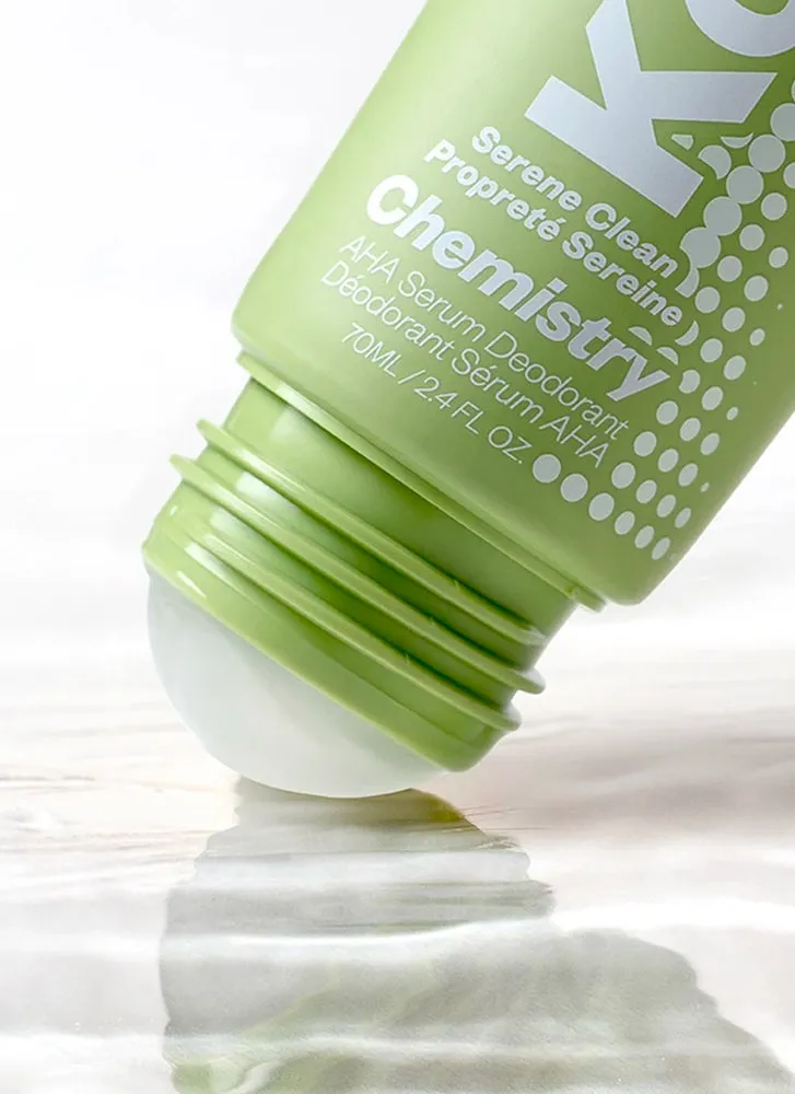Kosas Chemistry AHA Serum Deodorant Serene Clean
