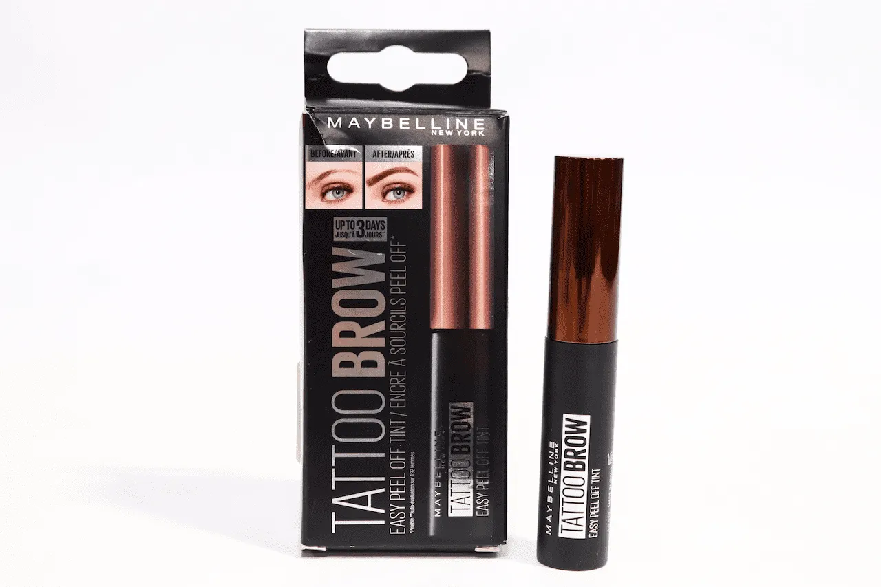Maybelline New York Brow Tattoo Longlasting Tint, Dark Brown, 4.9 ml