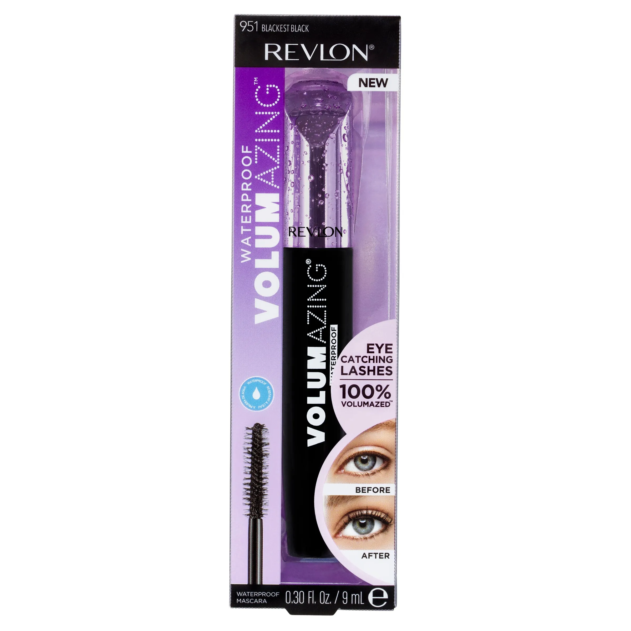 Revlon Volumazing Mascara Blackest Black Waterproof